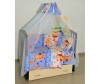 Комплект для кроватки Alis Лунные Мишки/Котики (7 предметов)