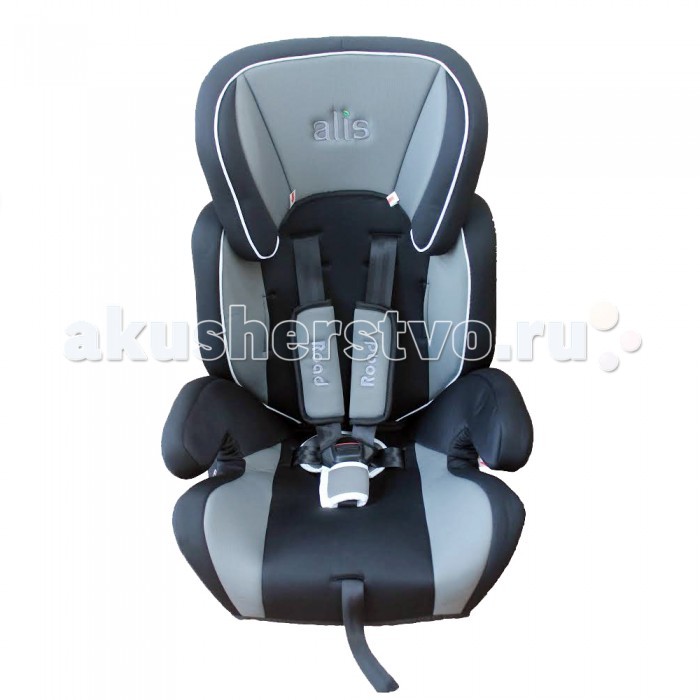 Автокресло Alis RoadRoad Автокресло Alis RoadRoadAlis Road - автокресло объединенной возрастной группы 1-2-3 для детей от 1 до 10-12 лет, от 9 до 36 кг веса. Отличительным свойством автокресла является его универсальность: по мере роста ребенка, кресло легко трансформируется в бустер. Автокресло устанавливается с помощью штатных ремней автомобиля лицом по ходу движения. Особенности: Для детей от 9 до 36 кг 5-точечный ремень безопасности Ремни регулируются в 2-х положениях по высоте<br>