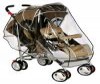 Коляска для двойни Bebe Confort Коляска прогулочная DUOCITY CANNE - дождевик в комплекте