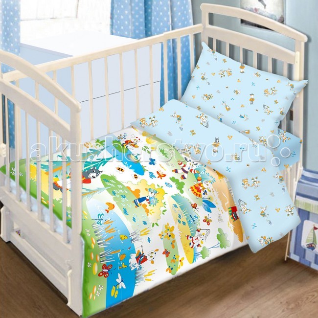 Постельное белье Baby Nice (ОТК) Семеро козлят (3 предмета)Семеро козлят (3 предмета) Постельное белье Baby Nice (ОТК) Семеро козлят (3 предмета)Семеро козлят (3 предмета)В семье совсем скоро появится малыш? В таком случае обязательно купите в детскую кроватку этот чудесный комплект из трех предметов. Ваш малыш будет в восторге от такого необыкновенного постельного набора. Комплект изготовлен из высококачественных материалов, а потому абсолютно безопасен для каждого маленького первооткрывателя. Коллекция комплектов детского постельного белья по мотивам русских сказок — 100% хлопок; уникальные дизайны, впервые на российском рынке. Ткань прошла специальную обработку по умягчению, что сделало её невероятно мягкой и приятной к телу. Для окрашивания и нанесения рисунка использовались гипоаллергенные красители, устойчивые к истиранию и многочисленным стиркам. В каждом комплекте: книжка-раскраска по мотивам русских народных сказок. В состав комплекта входит: наволочка 40x60 см пододеяльник 112x147 см простыня на резинке 60x120 см раскраска Материал - 100% натуральный хлопок<br>