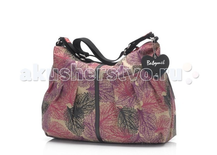 Babymel Сумка для мамы Amanda Lacy LeafСумка для мамы Amanda Lacy Leaf Babymel Сумка для мамы Amanda Lacy LeafСумка для мамы Amanda Lacy LeafСумка Babymel Amanda Lacy Leaf - это стильная и удобная сумка для мамы с модным принтом. отдельный карман для бутылочек три больших внешних и множество внутренних карманов, а также карман на молнии для хранения ценностей моющаяся подкладка регулируемый ремень для крепления к коляске мягкий матрасик для пеленания Размер (вхшхд): 33х15х44 см<br>