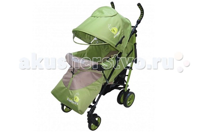 Коляска-трость Bambini ShuttleShuttle Коляска-трость Bambini ShuttleShuttleКоляска Bambini Shuttle с чехлом - это очень практичная, легкая, устойчивая модель прогулочной коляски. В комплекте с коляской идет чехол для ножек, поэтому с ребенком можно будет прогуляться и в холодную погоду. Коляска Bambini Shuttle очень просторная, и если малыш во время прогулки захочет уснуть, маме достаточно будет опустить спинку коляски и поднять подножку, создав таким образом уютное спальное место своему ребенку. Понаблюдать за малышом можно будет в специальное окошко, которое находится на капюшоне коляски. Особенности: складывается способом трость регулируемый защитный козырек с кармашком и окошком два пятиточечных ремня безопасности съемный прочный бампер спинка регулируется (вплоть до лежачего положения) большая корзинка для покупок и вещей чехол для ножек малыша удобная ручка для переноски коляски стальной каркас эргономичные, не скользящие, ручки регулируемая подножка Колеса: передние одинарные, поворачиваются на 360 градусов, есть фиксаторы (15 см) задние сдвоенные, с фиксирующей педалью (18 см) Размеры: 70 х 50 х 107 см. Вес 9.5 кг. Внимание!Анатомическая подушка в комплект не входит!<br>