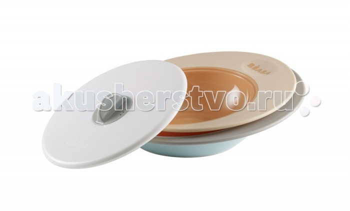 Beaba Набор тарелок Set Of Plates EllipseНабор тарелок Set Of Plates Ellipse Beaba Набор тарелок Set Of Plates EllipseНабор тарелок Set Of Plates EllipseНабор тарелок Set Of Plates Ellipse - сохраняет еду ребенка теплой длительное время. Объем тарелок: тарелка - 210 мл, глубока тарелка – 300 мл . Использование с 6 месяцев. Набор тарелок имеет два положения крышки. Тарелки имеют высокие и широкие края для удобного перемешивания, их выгнутое дно предназначено для естественного распределения пищи по тарелке и удобного захвата ребенком. Тарелки можно использовать в микроволновой печи, они прекрасно сохраняют тепло. Имеют нескользящее основание.<br>