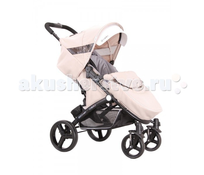 Прогулочная коляска Coletto AveoAveo Прогулочная коляска Coletto AveoAveoДетская коляска Coletto Aveo предназначена для детей от 6 месяцев до 3 лет (15 кг). Каркас коляски выполнен из прочного и легкого алюминия. Колеса легко и просто снимаются. Передние колеса оснащены удобной функцией поворота на 360 гр, с возможностью блокировки. Особенности: Ручка для родителей регулируется по высоте. Спинка коляски регулируется в 4-х положениях. Прогулочный блок оснащен 5-титочечным ремнем, и ограничителем между ножек. Поручень (бампер) коляски оббит мягкой тканей, легко устанавливается и снимается. Регулируемая подножка коляски. Рама коляски легко складывается, и фиксируется (помещается в любой багажник). Большая и вместительная корзина для подручных предметов. В комплекте идет: накидка на ножки (утепленная), дождевик Технические характеристики: размеры сложной конструкции:(длина/высота/ширина) 59/84/32 см размеры спинки: (ш/в) 33/43 см размеры сиденья: (ширина/высота) 33/22 см размеры подножки: (высота/ширина): 16/35 см диаметр передних колес: 18 см диаметр задних колес: 25 см колея задних колес: (разм. внеш.) 59 см вес коляски: 10 кг<br>