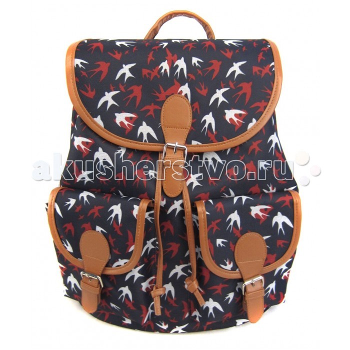 Creative LLC Рюкзак Ласточки GL-BC869Рюкзак Ласточки GL-BC869 Creative LLC Рюкзак Ласточки GL-BC869Рюкзак Ласточки GL-BC869Creative LLC Рюкзак Ласточки с 2-мя карманами. Эта модель с романтичным принтом в виде разноцветных силуэтов ласточек, как буд-то зовет в путешествие! Особенности: Милая и очаровательная модель, которая сразу же привлекает внимание и поднимает настроение! Удобный рюкзак с классическим кроем, застежкой на клапан и двумя карманами впереди станет надежным и постоянным спутником для своего владельца. Размер: 39х35х17 см<br>