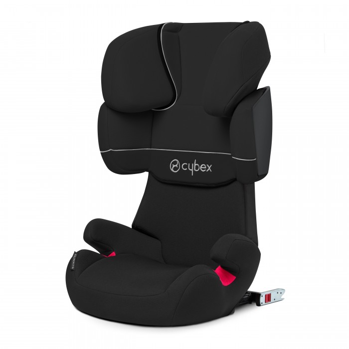 Автокресло Cybex Solution X-FixSolution X-Fix Автокресло Cybex Solution X-FixSolution X-FixАвтокресло относится к группе 2/3 и может быть использовано для перевозки ребенка с 3.5 до 10-12 лет. Cybex Solution X-Fix - усовершенствованная модель Cybex Solution X. Теперь оно стало ещё безопаснее и ещё надежнее благодаря креплению Isofix. Кресло устанавливается только по направлению движения (лицом вперед) крепление при помощи системы Isofix; крепление штатными 3-х точечными ремнями безопасности автомобиля. Isofix - метод быстрого и 100% правильного крепления автокресла. Для максимального комфорта кресло имеет запатентованный подголовник, который регулируется в 3-х положениях. Подголовник регулируется по высоте в 11 положениях. Положение спинки регулируется по наклону в зависимости от угла наклона спинки в вашем автомобиле. Дополнительный ящик для хранения инструкции позволит всегда держать её под рукой. По мере роста ребенка автокресло превращается в бустер. Автокресло соответствует последнему стандарту безопасности ECE R44/04. Обивка автокресла съемная и может стираться в стиральной машине в режиме Бережная стирка при температуре 30 градусов. Процесс съема чехла с автокресла занимает очень мало времени - чехол закрепляется кнопками и резинками. Размеры автокресла (внешние): ширина 42.4 см высота 63.6 - 80.5 см Размеры посадочного места: ширина от подлокотника до подлокотника 35 см ширина между левой и правой плечевой защитой 35 см высота от сиденья до нижнего края подголовника (уровень плеча ребенка): в нижнем положении 31 см, в верхнем 48 см высота от сиденья до самой верхней части подголовника в верхнем положении 73 см Вес 7 кг.<br>