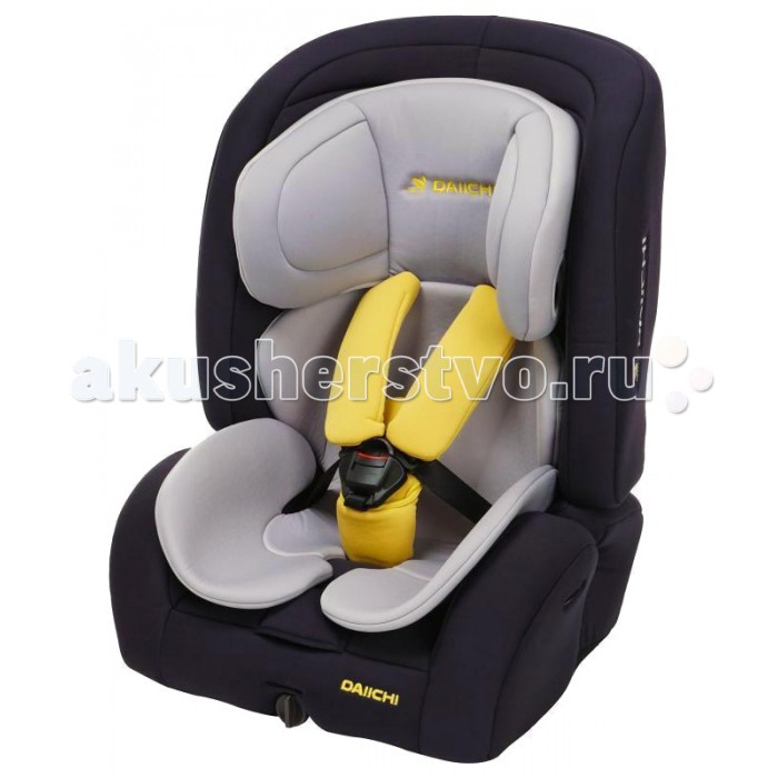 Автокресло Daiichi D-Guard ToddlerD-Guard Toddler Автокресло Daiichi D-Guard ToddlerD-Guard ToddlerУниверсальное детское автокресло Daiichi D-Guard рассчитано на детей от 9 месяцев до 12 лет. Универсальным кресло D-Guard называется не только из-за широкого возрастного диапазона, но и за счет отличного функционала заложенного в конструкцию. Комфорт создается при помощи удобного вкладыша для малышей, а регулировка угла наклона позволит обеспечить удобное положение для сна. Серия D-Guard предусматривает возможность трансформации в автокресло группы 2/3 (без ремней) и в бустер. Высокий уровень безопасности обеспечивается фирменной системой – D-SIP, что подтверждается при проведении краш-тестов и других необходимых испытаний. Автокресло Daiichi D-Guard устанавливается на заднем сиденье, по ходу движения автомобиля. Фиксация в салоне производится штатным, трехточечным ремнем автомобиля. Для увеличения устойчивости и исключения ослабевания ремня, предусмотрены специальные блокираторы. Простая система проводки ремня полностью исключает вероятность ошибки при установке. Наклон спинки Daiichi D-Guard регулируется от 90 до 115 градусов! Регулируемая спинка позволяет плотнее установить автокресло на сиденье любой формы. По мере роста ребенка, можно изменять и высоту подголовника со встроенными ремнями безопасности, высота подголовника и ремней регулируется одним движением! Встроенные ремни – пятиточечные, с регулировкой высоты и длины. Ремни рассчитаны на детей весом до 18 килограмм и дополнены мягкими накладками и вставкой для паховой области. При достижении ребенком веса в 18 кг, ремни снимаются и ребенка начинают удерживать штатные ремни автомобиля. Система встроенных ремней разработана известной итальянской компанией Sabelt, которая известна своими разработками для гоночных автомобилей. Кокон Daiichi D-Guard изготовлен из прочного АВС пластика и дополнен абсорбирующими элементами, что в совокупности увеличивает уровень пассивной безопасности. Дополнительную безопасность обеспечивает оригинальная система - D-Sip, которая основана на применении структуры, на подобии бутерброда, который состоит из различных абсорбирующих материалов. Автокресло прошло комплекс испытаний и краш-тестов по европейской методике ECE R044/04. Характеристики: Для детей от 9 месяцев до 12 лет, вес от 9 до 36 кг. Крепление - ремни. Встроенные ремни – пятиточечные с накладками. Одновременная регулировка подголовника и ремней. Плавная регулировка угла наклона. 9 положений высоты подголовника. Съемный вкладыш для малышей. Превращается в бустер. Безопасность ECE R044/04 Съемный чехол. Размер - 49 х 48 х 64 см Вес - 7.8 кг Ширина в плечах внутренняя/внешняя - 26/38 см Ширина сиденья внутренняя/внешняя (без вставки) - 26/35 см Глубина сиденья (без вставки) - 35 см Высота от сиденья до верхнего края подголовника (в положении 9) - 64 см<br>
