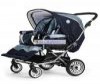 Коляска для двойни Emmaljunga Twin Nitro + 2 Duolift