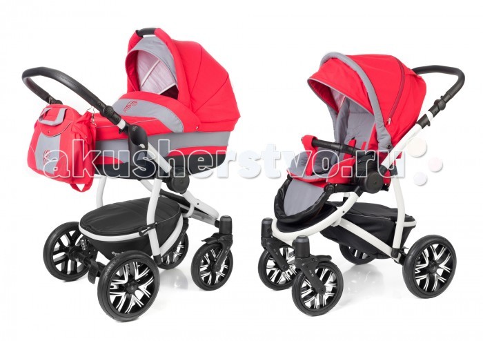 Коляска Esspero Discovery 2 в 1 шасси WhiteDiscovery 2 в 1 шасси White Коляска Esspero Discovery 2 в 1 шасси WhiteDiscovery 2 в 1 шасси WhiteДетская коляска 2 в 1 Esspero на шасси Discovery состоит из высокотехнологичного шасси, функционального прогулочного блока и люльки для новорожденных. Это настоящий внедорожник среди колясок! Усиленная рама, повышенная проходимость, глубокий узор протектора колес, эргономичность, удобство и комфорт – вот далеко не полный список преимуществ этой коляски! Она будет с радостью помогать Вам совершать прогулки с Вашим ребенком от самого момента его рождения и до 3 лет. Коляска не боится сложностей на дорогах, так как оснащена очень хорошей пружинной подвеской, а переход на иной тип дороги останется для Вас не сильно заметным благодаря наличию резиновых надувных колес. В набор, для удобства мамочки, входит вместительная и стильная сумочка. Все прогулочные блоки и люльки выполнены в пяти типах тканей с использованием разнообразных расцветок. Все ткани обработаны специальным водоотталкивающим составом. Первый тип Sirena (Bourduex, Beige Brown, Brown Beige, Navy Grey, Grey, Red Grey, Khakki Beige, Iris) состоит из качественных тканей без использования какого-либо дизайнерского оформления, т.е. они имеют гладкую структуру. Второй тип Люкс (Khakki Lux, Grey Lux, Navy Lux, Red Lux, Brown Lux), добавляет к оформлению вставки из качественной эко-кожи. В типе Жаккард (Coffee, Dark Grey, Cream, Luna, White, Grey Leves) используется крупноузорчатая ткань, сложного или простого переплетения. Следующий тип элитного оформления составляют ткани типа Карбон (LightChek, GreyCarbon, Chek, Carbon, MarCatbon), которые по своей структуре напоминают знаменитое углеводородное волокно. И завершает ассортимент абсолютный лидер рынка - тип Деним (Lena, Denim), повторяющий свойства прочной и надежной джинсовой ткани. Рама: Поворотная рама Прочная каучуковая покрышка Отличная пружинная амортизация Все колеса съемные Дополнительная амортизация передних колес Диаметр переднего колеса – 25 см, ширина покрышки – 5 см, диаметр заднего колеса – 30 см, ширина покрышки 5 см, что обеспечивает плавный ход и отличную проходимость в наших непростых климатических условиях Стабилизатор передних колес Удобная фиксация передних колес Возможность снятия колеса как с осью, так и без нее Шасси выполнено из высококачественного алюминия Семь положений регулировки ручки по высоте Все кнопки легко нажимаются благодаря мягкой внешней пружине и расположены снаружи каркаса Фиксация люльки и прогулочного блока – easy-fix Удобная ножная педаль тормоза Вместительная закрытая на застежку-молнию грузовая корзина Ручка дополнительно декорирована экокожей Все винты выполнены из высокопрочного сплава Удобная система сложения «книжкой» Предусмотрено специальное крепление для сумки Люлька: Люлька выполнена с учетом всех современных требований, рассчитана на любые погодные условия Увеличенные борта по высоте обеспечивают безопасность малыша во время прогулок Увеличена длина и ширина люльки Предусмотрена функция колыбели Встроенная москитная сетка для наибольшего комфорта при прогулках Дно коляски выполнено из высококачественного пластика Матрасик и внутренняя вкладка выполнены из экологически чистых материалов, съемные, отлично стираются в режиме деликатной стирки Внутренняя отделка выполнена из высококачественного хлопка Удобная ручка на капюшоне позволяет легко менять положение люльки «к маме» и «от мамы» Предусмотрен откидной солнцезащитный козырек Накидка на ножки утепленная с дополнительной защитой в холодное время года Предусмотрен специальный клапан, который при необходимости крепится на магнитах к капюшону, обеспечивая ребенку дополнительную защиту от непогоды и посторонних взглядов Каркас выполнен из высокопрочного алюминия, обеспечивает отличное натяжение ткани Регулировка подголовника по высоте Кнопки на магнитах Прогулочный блок: Прочный алюминиевый каркас обеспечивает равномерное натяжение ткани Съемный двусторонний матрасик Пятиточечные ремни безопасности Мягкие плечевые накладки Ремни безопасности регулируются Съемный бампер Дополнительная мягкая паховая перемычка крепится к бамперу Бампер декорирован экокожей Увеличенный солнцезащитный козырек Утепленная накидка на ножки Кнопки на магнитах 6 положений регулировки глубины капюшона Функция увлечения капюшона Капюшон съемный Ветровик с противомоскитной сеткой на капюшоне закрывается клапаном 4 положения спинки регулируются рычагом-фиксатором спальное место раскладывается до 170 градусов Подножка регулируется в семи положениях Кнопки регулировки на мягких пружинах Предусмотрена смена положений «к маме» и «от мамы» Сумка для мамы: Утепленная Три наружных кармана Две ручки + плечевая регулируемая ручка Декорирована светоотражателями и вышивкой с логотипом Esspero<br>