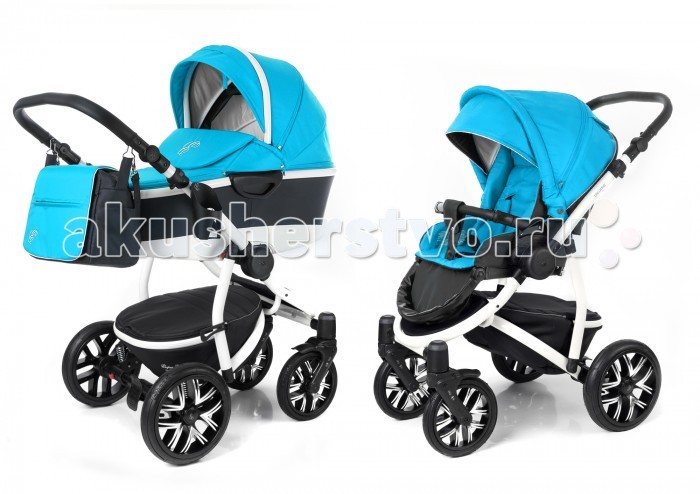 Коляска Esspero Discovery Alu 2 в 1 шасси WhiteDiscovery Alu 2 в 1 шасси White Коляска Esspero Discovery Alu 2 в 1 шасси WhiteDiscovery Alu 2 в 1 шасси WhiteДетская коляска 2 в 1 Esspero Discovery Alu состоит из высокотехнологичного шасси, функционального прогулочного блока и люльки для новорожденных. Это настоящий внедорожник среди колясок! Усиленная рама, повышенная проходимость, глубокий узор протектора колес, эргономичность, удобство и комфорт – вот далеко не полный список преимуществ этой коляски! Просторная люлька устанавливается на шасси всего одной рукой! Благодаря выдвижным ножкам, люльку можно использовать не только в качестве переноски, но и как кроватку. Удобный капюшон защитит от ветра и солнца, а регулировка подголовника позволит настроить модель так, чтобы малышу было удобно. Не менее удобен и прогулочный блок - регулируемая спинка и подножка очень понравятся маме ведь теперь коляску можно настроить именно под нужды ребенка. Глубокий капюшон защитит от осадков, а 5-ти точечные ремни и съемный бампер навсегда избавят маму от беспокойства по поводу безопасности во время прогулки. При разработке шасси коляски Esspero Alu производитель максимально облегчил раму, сохранив при этом надежность и прочность. Рама: Поворотная рама Прочная каучуковая покрышка Отличная пружинная амортизация Все колеса съемные Дополнительная амортизация передних колес Диаметр переднего колеса – 25 см, ширина покрышки – 5 см, диаметр заднего колеса – 30 см, ширина покрышки 5 см, что обеспечивает плавный ход и отличную проходимость в наших непростых климатических условиях Стабилизатор передних колес Удобная фиксация передних колес Возможность снятия колеса как с осью, так и без нее Шасси выполнено из высококачественного алюминия Семь положений регулировки ручки по высоте Все кнопки легко нажимаются благодаря мягкой внешней пружине и расположены снаружи каркаса Фиксация люльки и прогулочного блока – easy-fix Удобная ножная педаль тормоза Вместительная закрытая на застежку-молнию грузовая корзина Ручка дополнительно декорирована экокожей Все винты выполнены из высокопрочного сплава Удобная система сложения «книжкой» Предусмотрено специальное крепление для сумки Люлька: Люлька выполнена с учетом всех современных требований, рассчитана на любые погодные условия Увеличенные борта по высоте обеспечивают безопасность малыша во время прогулок Увеличена длина и ширина люльки Предусмотрена функция колыбели Встроенная москитная сетка для наибольшего комфорта при прогулках Дно коляски выполнено из высококачественного пластика Матрасик и внутренняя вкладка выполнены из экологически чистых материалов, съемные, отлично стираются в режиме деликатной стирки Внутренняя отделка выполнена из высококачественного хлопка Удобная ручка на капюшоне позволяет легко менять положение люльки «к маме» и «от мамы» Предусмотрен откидной солнцезащитный козырек Накидка на ножки утепленная с дополнительной защитой в холодное время года Предусмотрен специальный клапан, который при необходимости крепится на магнитах к капюшону, обеспечивая ребенку дополнительную защиту от непогоды и посторонних взглядов Каркас выполнен из высокопрочного алюминия, обеспечивает отличное натяжение ткани Регулировка подголовника по высоте Кнопки на магнитах Прогулочный блок: Прочный алюминиевый каркас обеспечивает равномерное натяжение ткани Съемный двусторонний матрасик Пятиточечные ремни безопасности Мягкие плечевые накладки Ремни безопасности регулируются Съемный бампер Дополнительная мягкая паховая перемычка крепится к бамперу Бампер декорирован экокожей Увеличенный солнцезащитный козырек Утепленная накидка на ножки Кнопки на магнитах 6 положений регулировки глубины капюшона Функция увлечения капюшона Капюшон съемный Ветровик с противомоскитной сеткой на капюшоне закрывается клапаном 4 положения спинки регулируются рычагом-фиксатором спальное место раскладывается до 170 градусов Подножка регулируется в семи положениях Кнопки регулировки на мягких пружинах Предусмотрена смена положений «к маме» и «от мамы» Сумка для мамы: Утепленная Две ручки + плечевая регулируемая ручка Декорирована светоотражателями и вышивкой с логотипом Esspero<br>