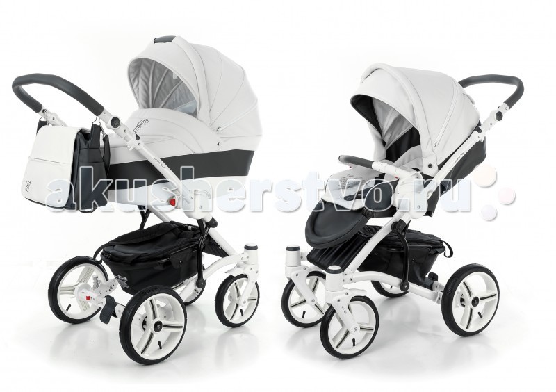 Коляска Esspero Grand Tour 2 в 1 шасси WhiteGrand Tour 2 в 1 шасси White Коляска Esspero Grand Tour 2 в 1 шасси WhiteGrand Tour 2 в 1 шасси WhiteEsspero Grand Tour 2в1- эксклюзивная модульная коляска 2в1 от мирового норвежского производителя, при изготовлении которой используется высококачественная эко-кожа. Пружинная система амортизации и каучуковые надувные колеса позволяют с легкостью двигаться по намеченному пути и не обращать внимание на тип покрытия дороги и возможные препятствия. Вращающиеся на 360 градусов передние колеса и ручка сплошной конструкции придают коляске маневренность и легкость управления. Люлька для новорожденного и прогулочное сиденье оснащены объемными, регулируемыми капорами с сетчатыми окошками. На прогулке ребенок сможет с комфортом отдохнуть. В этих целях в люльке предусмотрен изменяемый по наклону подголовник, а в прогулочном блоке регулируемая подножка и спинка, опускаемая до горизонтального положения. Люлька: высококачественная эко-кожа эргономичная ручка для переноски накидка, высокий отворот регулируемый по наклону подголовник бесшумно регулируемый капор с солнцезащитным козырьком и сетчатым окном, открывающимся с помощью молнии. Прогулочный блок: высококачественная эко-кожа установка по/против направления движения комфортное сиденье, спинка опускается до горизонтального положения пятиточечные ремни безопасности регулируемая подножка защитный съемный бампер бесшумно регулируемый капор с солнцезащитным козырьком и сетчатым окном. Шасси: рама из облегченного алюминия педальный тормоз мягкая пружинная амортизация компактное сложение книжкой настраиваемая по высоте ручка сетчатая корзина для покупок 4 одинарных, надувных колеса из каучука, передние поворотные с возможностью фиксации возможность установки автокресла группы 0+ (приобретается отдельно). Размеры: вес шасси: 10 кг вес люльки: 4.4 кг вес прогулочного блока: 3.7 кг размеры в разложенном виде (ВxШxД): 121x61x103 см размеры люльки (ДxШxВ): 80x30x20 см размеры прогулочного блока (ШxД): 30x91 см шасси в сложенном виде (ДxВ): 87x35 см положение люльки от пола: 63 см положение прогулочного блока от пола: 52 см диаметр передних колес: 24 см диаметр задних колес: 30 см высота ручки: 70-112 см<br>