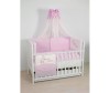 Комплект для кроватки Fairy Жирафик 140х70 (7 предметов)