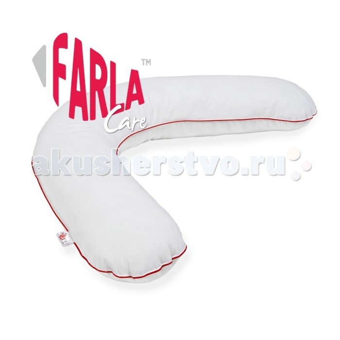 Farla Подушка для беременных и кормления Care V97 в форме бананаПодушка для беременных и кормления Care V97 в форме банана Farla Подушка для беременных и кормления Care V97 в форме бананаПодушка для беременных и кормления Care V97 в форме бананаПодушка для беременных в форме банана V97 — классическая форма подушки для беременных и один из самых универсальных вариантов. Форма банана позволяет комфортно разместить её под животиком или под спиной. Подушка V97 уступает u-образной подушке для беременных, так как поддерживает тело только с одной стороны. Ее удобно использовать во время чтения лежа или сидя, так как ортопедическая подушка V обеспечивает наилучшую поддержку для позвоночника и шеи. Особенно востребована такая подушка беременными и молодыми мамами. Это компактная подушка может стать дополнением к большой подушке для беременных — её можно брать с собой в путешествия. Состав: Наполнитель - комфорель/пенополистирол 94% Хлопок 6% Подушка сшита из белой бязи высокого качества. Поставляется в фирменной сумке. Размеры подушки (указаны размеры по раскрою и могут изменяться в зависимости от наполнителя) ВхШ: 97х97 см. Ширина валика 32 см. Наполнитель Комфорель Комфорель - разновидность полиэфирного волокна, наиболее часто используемый в подушках для беременных, мягкий наполнитель в виде полых силиконизированных волокон, закрученных в форме шариков диаметром 5-7 мм. Этот наполнитель гипоаллергенный, в нем не заводятся клещи, грибы и пр. микроорганизмы. Подушка неплохо сохраняет форму, не имеет запаха. Срок службы комфорели несколько ниже срока службы холлофайбера, к плюсам можно отнести низкую стоимость этого наполнителя . Такие подушки просты в обслуживании, легко стираются, удобны и безопасны для сна и отдыха беременных, кормления ребенка. Подушки с таким наполнителем подойдут тем, кто хочет приобрести большую подушку на срок беременности и при этом не переплачивать. Наполнитель Шарики из пенополистирола Подушки для беременных с пенополистироловыми шариками имеют так называемый «эффект памяти ». Так как подушка наполнена шариками на 80%, её можно подстраивать под себя — перемещая шарики внутри подушки, можно регулировать высоту. Из субъективных минусов данного наполнителя можно отметить его легкое шуршание, которое различимо только в полной тишине. К плюсам можно отнести то, что пенополистирол не накапливает температуру тела человека, а всегда остается нейтральной комнатной температуры. Шарики, которые используются для наполнения наших подушек, экологически чистые и не имеют запаха. Мы используем только проверенных и всемирно известных поставщиков наполнителя, безвредные для человека и имеющих все необходимые сертификаты. Размеры шариков в наших подушках — до 2 мм в диаметре. Это самый оптимальный вариант — при таком размере шариков подушка не будет тяжелой, а сами шарики позволят комфортно принимать удобную позу.<br>