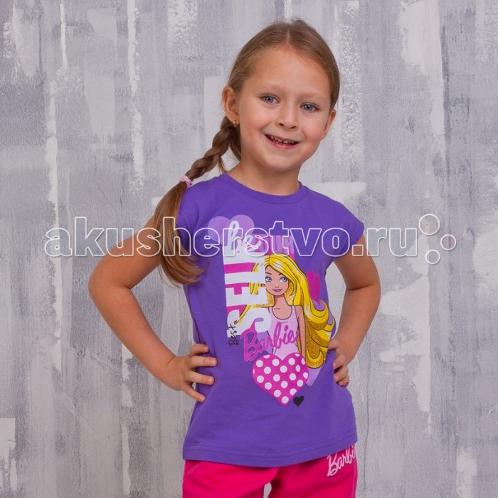 Free Age Футболка Barbie ZG 02419-L1Футболка Barbie ZG 02419-L1 Free Age Футболка Barbie ZG 02419-L1Футболка Barbie ZG 02419-L1Free Age Футболка Футболка от производителя детской одежды Free Age - универсальный предмет гардероба, который отлично сочетается с различными юбками, сарафанами, брюками и джинсами. Модель сшита из плотного трикотажного полотна с высоким содержанием хлопковых волокон. Приятная на ощупь ткань отлично сохраняет тепло, поглощает влагу с поверхности тела, обладает высокой воздухопроницаемостью. Футболка имеет свободный крой, что обеспечивает максимально комфортные ощущения при носке в повседневной жизни. Округлый ворот модели отделан тесьмой для повышения износостойкости изделия. Дополнительно: Состав: 92% хлопок 8% эластан. Уход: ручная или машинная стирка при температуре не более 30 °С.<br>