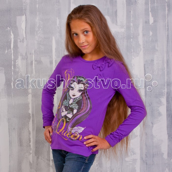Free Age Футболка Ever After High ZG 03404-L2Футболка Ever After High ZG 03404-L2 Free Age Футболка Ever After High ZG 03404-L2Футболка Ever After High ZG 03404-L2Free Age Футболка Футболка от производителя детской одежды Free Age - универсальный предмет гардероба, который отлично сочетается с различными юбками, сарафанами, брюками и джинсами. Модель сшита из плотного трикотажного полотна с высоким содержанием хлопковых волокон. Приятная на ощупь ткань отлично сохраняет тепло, поглощает влагу с поверхности тела, обладает высокой воздухопроницаемостью. Футболка имеет свободный крой, что обеспечивает максимально комфортные ощущения при носке в повседневной жизни. Округлый ворот модели отделан тесьмой для повышения износостойкости изделия. Дополнительно: Состав: 92% хлопок 8% эластан. Уход: ручная или машинная стирка при температуре не более 30 °С.<br>