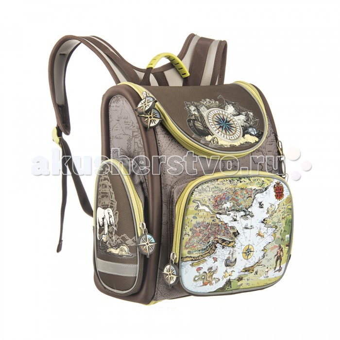 Grizzly Рюкзак школьный с мешком для обуви RA-540-6Рюкзак школьный с мешком для обуви RA-540-6 Grizzly Рюкзак школьный с мешком для обуви RA-540-6Рюкзак школьный с мешком для обуви RA-540-6Grizzly Рюкзак школьный с мешком для обуви RA-540-6 Ткань, из которой изготовлена данная модель, не только обладает свойствами и достоинствами натуральных материалов, но и превосходит их. Она прекрасно держит форму, устойчива к загрязнению, легко стирается, быстро сохнет. рюкзак-трансформер школьный с одним основными отделением, передним и боковыми объемными карманами на молнии объемным пеналом на передней стенке, с анатомической спинкой рюкзак имеет светоотражающие элементы мешок для обуви в комплекте Материал: Нейлон 1680 PU дублированный пеной Размеры: 34x37x18 см.<br>