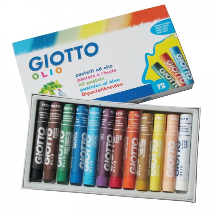 Мелки Giotto Olio Масляная пастель 12 цветов от Акушерство Мелки Giotto Olio Масляная пастель 12 цветов от Акушерство