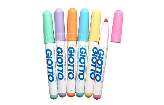 Фломастеры Giotto Turbo Giant Pastel утолщенные 6 цветов пастельные тона от Акушерство Фломастеры Giotto Turbo Giant Pastel утолщенные 6 цветов пастельные тона от Акушерство