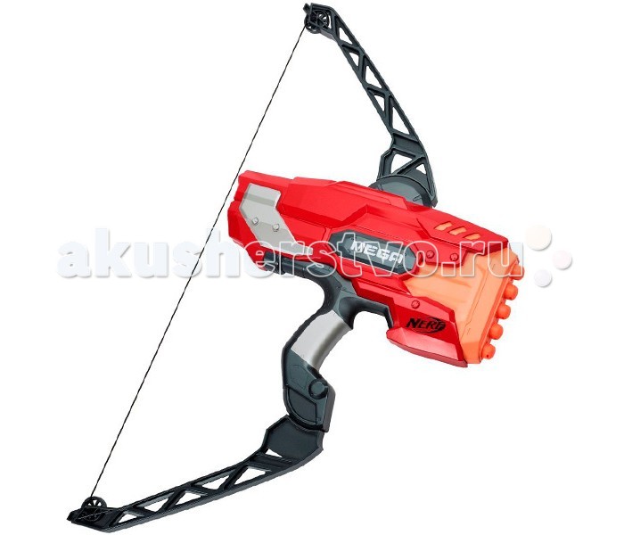 Nerf Hasbro Бластер Мега ЛукHasbro Бластер Мега Лук Nerf Hasbro Бластер Мега ЛукHasbro Бластер Мега ЛукNerf Hasbro Бластер Мега Лук. Скоростная стрельба из Мега Лука! Ваша игра станет как никогда реалистичной и динамичной. Мега Лук от Nerf стреляет на расстояние до 26 метров! Заряды находятся сразу в прицеле, поэтому лук не требует перезарядки каждый раз, когда Вы хотите выстрелить. Можно устроить настоящий ливень из стрел! Попадания из такого большого орудия очень точные и меткие - посоревнуйтесь с друзьями в стрельбе по мишеням. Все стрелы и патроны Nerf разработаны специально с учетом безопасности во время игры. Они мягкие и легкие. Ими невозможно пораниться или ушибиться. Ваши дети будут в восторге от такой классной подвижной игры с интересным и мощным детским оружием.<br>