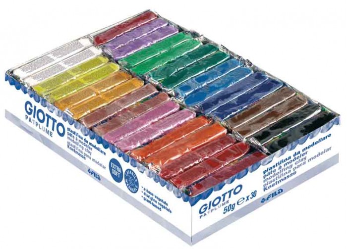 Giotto Patplume пластилин 15 цветов х 50 г 30 шт. от Акушерство Giotto Patplume пластилин 15 цветов х 50 г 30 шт. от Акушерство