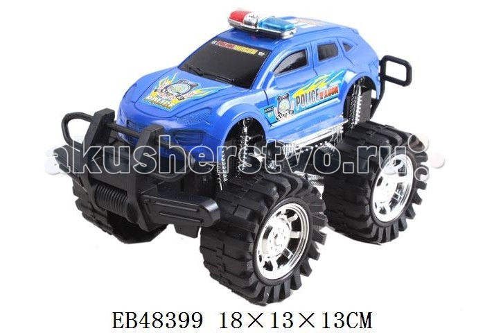 S+S Toys Машина Полиция B24693Машина Полиция B24693 S+S Toys Машина Полиция B24693Машина Полиция B24693Машина B24693 Полиция внедорожник повышенной проходимости с инерционным механизмом. Эта яркая машина без сомнения понравится вашему ребенку, ведь ее не обязательно катать по полу или другой поверхности. Инерционный механизм позволяет отпускать машину в самостоятельную поездку. Достаточно поставить ее на ровную поверхность, отвести назад не отрывая, заводя таким образом инерционный механизм, и отпустить. Играя с этой машиной ребенок развивает глазомер и чувство направления, координацию, моторику рук и воображение.<br>