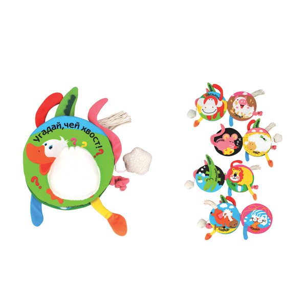 Книжки-игрушки K'S Kids Книжка Угадай чей хвост?
