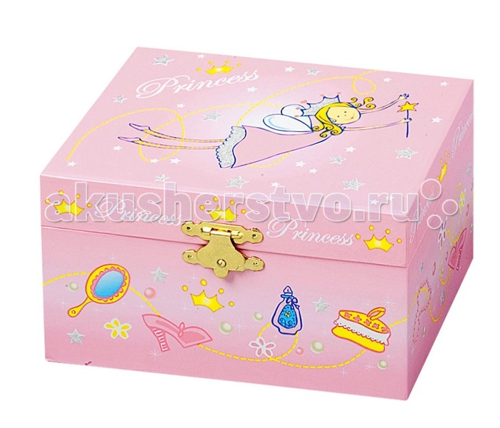 Trousselier Музыкальная шкатулка 1 отделение PrincessМузыкальная шкатулка 1 отделение Princess Trousselier Музыкальная шкатулка 1 отделение PrincessМузыкальная шкатулка 1 отделение PrincessКрасивая музыкальная шкатулка Princess с одним отделением для хранения мелочей и крутящейся под музыку фигуркой принцессы. Выполненная из дерева, имеет небольшое зеркальце внутри. Малыш будет в восторге! Не забываемый подарок на день рождения! Музыкальный механизм заводится с помощью маленького ключика. (RAPSODIE - PAGANINI - S. RACHMANINOV) Размер: 15 х 10 х 8 см Поставляется в подарочной коробке Trousselier. Французский бренд Trousselier вот уже более 40 лет создает уникальные коллекции детских игрушек, товаров для дома и интерьера. Вся продукция изготовлена из натуральных материалов с соблюдением высоких европейских стандартов качества.<br>