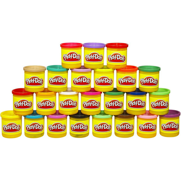 Пластилин Play-Doh Hasbro Набор пластилина 24 баночки