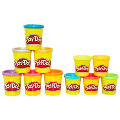 Пластилин Play-Doh Hasbro Набор пластилина из металлических и неоновых цветов
