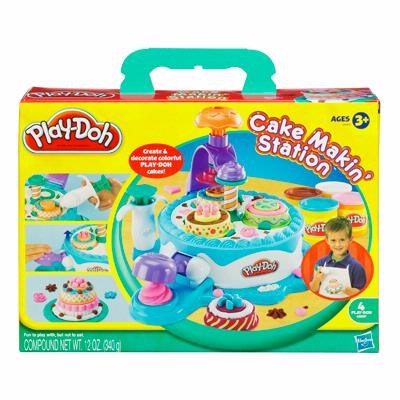 Пластилин Play-Doh Hasbro Набор пластилина Фабрика тортиков