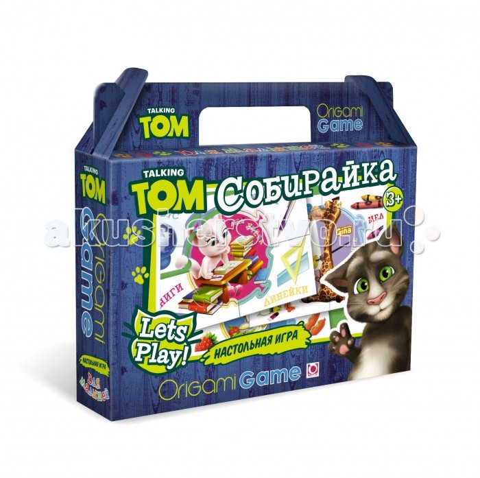 Origami TF Настольная игра СобирайкаTF Настольная игра Собирайка Origami TF Настольная игра СобирайкаTF Настольная игра СобирайкаOrigami TF Настольная игра Собирайка. Интересная настольная игра Собирайка поможет ребенку развить ассоциативные способности. В каждой комбинации встречаются узнаваемые малышом предметы. Их он может видеть вокруг себя. В наборе два вида пазлов: серединки и уголки. Из четырех пазлов - уголков и одного пазла - серединки складывается картинка. Все пазлы в каждой комбинации имеют одну тематику. Собрать картинку правильно сможет тот, кто быстро и точно определит, к какой комбинации относится тот или иной предмет, изображенный на пазле – уголке. Размер пазла 34 х 23 см<br>