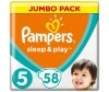 Pampers Подгузники Sleep & Play Jumbo Ромашка (11-18 кг) 58 шт.