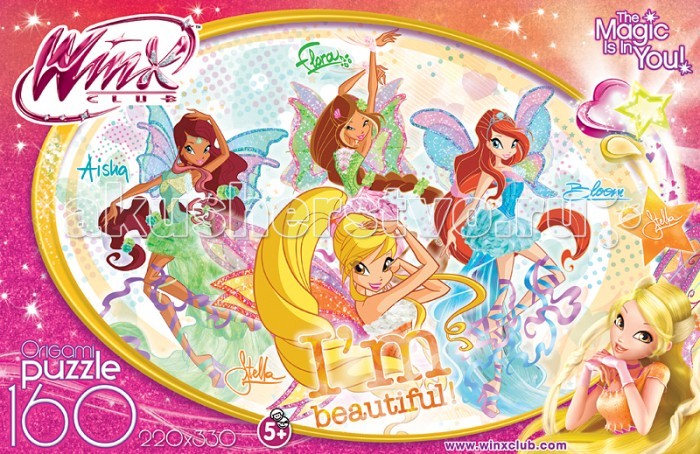 Origami Винкс New Пазл Harmonix-Стелла (160 элементов)Винкс New Пазл Harmonix-Стелла (160 элементов) Origami Винкс New Пазл Harmonix-Стелла (160 элементов)Винкс New Пазл Harmonix-Стелла (160 элементов)Origami Винкс New Пазл Harmonix-Стелла (160 элементов). Пазл Винкс на 160 деталей. Яркие, дерзкие и современные образы героинь мультсериала наверняка понравятся юным модницам. Составление пазла станет развивающим досугом для ребёнка и подарит хорошее настроение. Размер пазла 22 х 33 см<br>