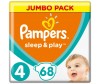 Pampers Подгузники Sleep & Play Ромашка (7-14 кг) 68 шт.
