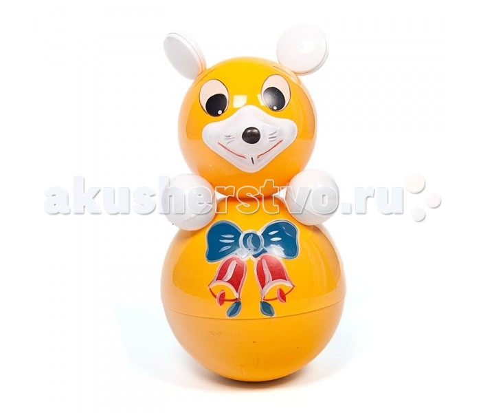 Развивающая игрушка Maxitoys Неваляшка мишка