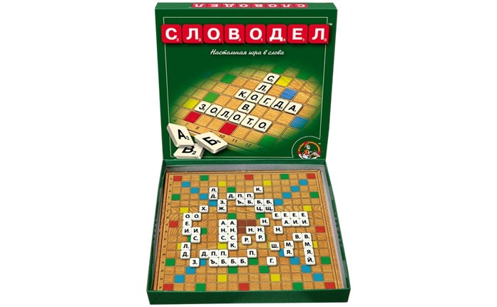 Десятое королевство Настольная игра СловоделНастольная игра Словодел Десятое королевство Настольная игра СловоделНастольная игра СловоделНастольная игра Словодел рассчитана на 2-4 игроков. Эта настольная игра в слова представляет собой клееное картонное поле 27х27 см на 256 клеток, 120 фишек с буквами и 10 штук запасных фишек, упакованных в картонную коробку. При составлении слов в базовых правилах разрешено использовать только существительные в единственном числе именительного падежа, за исключением слов, существующих лишь во множественном числе, таких как ножницы, клещи и т.д., либо имеющих во множественном числе самостоятельное значение , например вес - весы, выбор - выборы. Побеждает игрок, набравший наибольшее количество очков.<br>