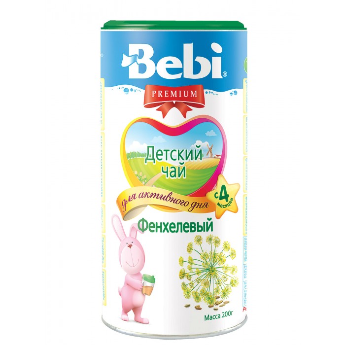 Чай Bebi Детский чай Premium фенхелевый с 4 мес. 200 г
