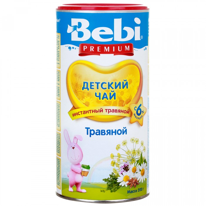 Чай Bebi Детский чай Premium травяной с 4 мес. 200 г