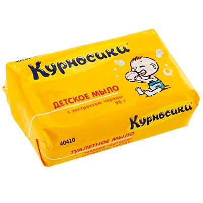 Курносики Мыло детское с экстрактом череды с 0 мес. 90 гМыло детское с экстрактом череды с 0 мес. 90 г Курносики Мыло детское с экстрактом череды с 0 мес. 90 гМыло детское с экстрактом череды с 0 мес. 90 гМыло детское с экстрактом череды сделано из натуральных высококачественных природных компонентов, без использования красителей и ароматизаторов. Бережно очищает кожу малыша. Может использоваться ежедневно – не только детьми, но и взрослыми. Благодаря экстракту череды оказывает противовоспалительное и успокаивающее действие, а также снимает раздражение.<br>