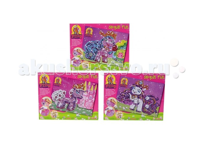 Filly Игровой набор Сияющие блёстки ФиллиИгровой набор Сияющие блёстки Филли Filly Игровой набор Сияющие блёстки ФиллиИгровой набор Сияющие блёстки ФиллиИнтересный набор для творчества – с помощью клея из комплекта и блестящих блесток пайеток ребенок составит мозаичную картинку с изображением пони Филли Феи. В комплекте набор блесток Схема рисунка Клей<br>