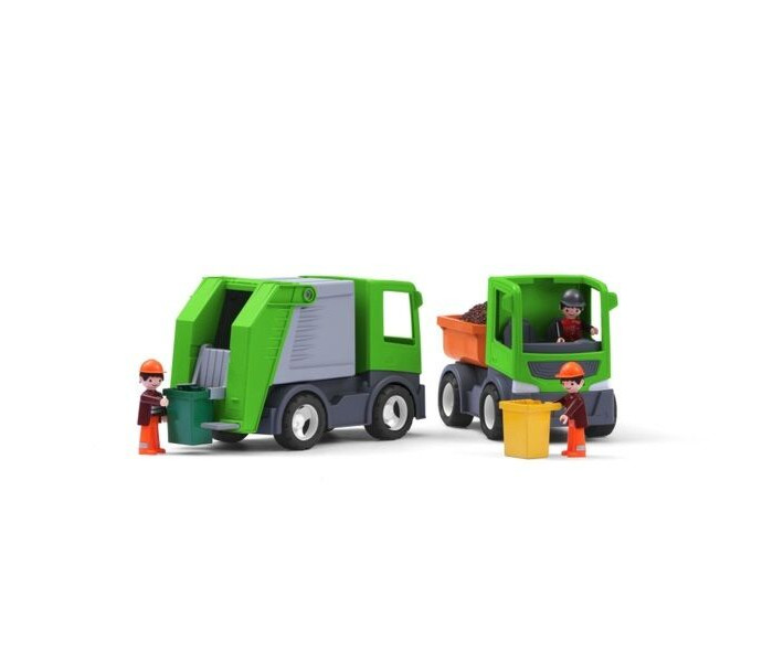 Multigo Мусоровоз со сменными кузовамиМусоровоз со сменными кузовами Multigo Мусоровоз со сменными кузовамиМусоровоз со сменными кузовамиГрузовик-мусоровоз 1+2. Грузовик с дополнительным контейнером для мусорных отходов осуществить мечту каждого мальчишки! Современный контейнер для сборки отходов предлагает 2 варианта опрокидывания. Мусорный бак включен в набор.<br>