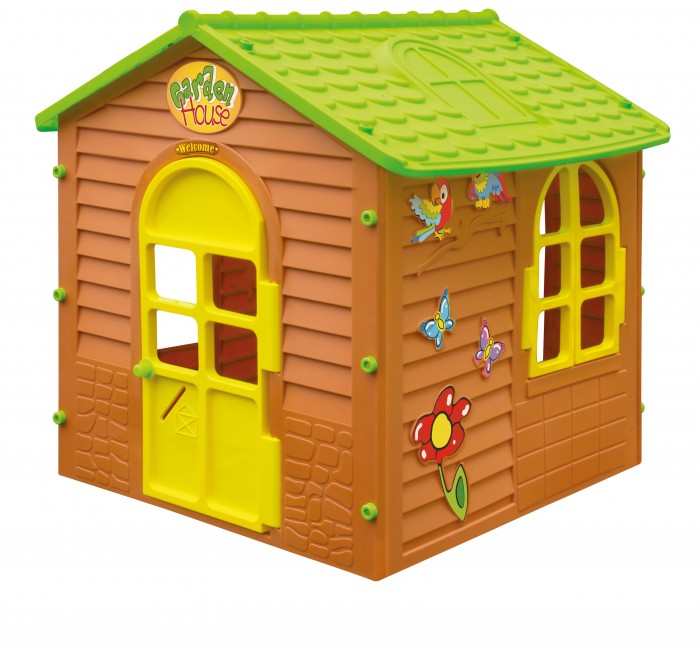 Игровой домик Mochtoys 1083010830 Игровой домик Mochtoys 1083010830Mochtoys Домик для игр 10830 Игровой домик Mochtoys, сделанный из высококачественная прочного пластика — это прекрасный выбор для любого ребенка. Пластиковый домик имеет окна и двери ярких тонов, которые не выцветают. Размеры домика достаточны, чтобы вместить несколько детей одновременно, что обеспечивает невероятные возможности для совместных игр малышей на свежем воздухе. Кроме того, домик для детей был сконструирована так, чтобы исключить острые края, поэтому он абсолютно безопасен для наших детей<br>