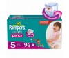 Pampers Подгузники-трусики Active Girl Junior для девочек (12-18 кг) 96 шт.
