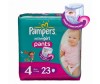 Pampers Подгузники-трусики Active Girl Maxi для девочек (9-14 кг) 23 шт.