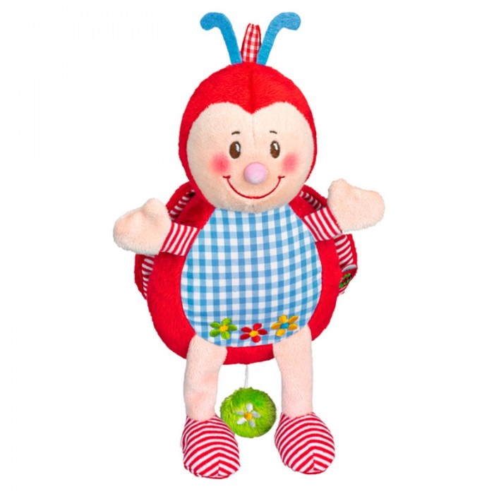 Мягкая игрушка Spiegelburg Музыкальная божья коровка Baby GluckМузыкальная божья коровка Baby Gluck Мягкая игрушка Spiegelburg Музыкальная божья коровка Baby GluckМузыкальная божья коровка Baby GluckSpiegelburg Музыкальная божья коровка Baby Gluck. Музыкальная игрушка Baby Gluck в виде божьей коровки. Легко вешается к коляске с помощью специальной клипсы. Поможет развеселить и отвлечь Вашего малыша и он перестанет капризничать.<br>