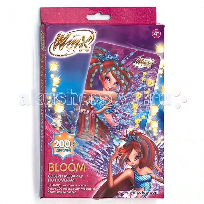 Чудо-творчество Мозаика сингл Winx БлумМозаика сингл Winx Блум Чудо-творчество Мозаика сингл Winx БлумМозаика сингл Winx БлумЧудо-творчество Мозаика сингл Winx Блум позволяет создать эффектную голографическую картинку без ножниц и клея! В Комплекте: более 200 самоклеящихся сверкающих украшений пластиковый подвес<br>