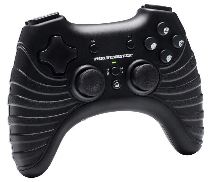 Thrustmaster Геймпад T-Wireless Black PS3/PCГеймпад T-Wireless Black PS3/PC Thrustmaster Геймпад T-Wireless Black PS3/PCГеймпад T-Wireless Black PS3/PCThrustmaster T-Wireless представляет собой функциональный беспроводной геймпад, удовлетворяющий всем требованиям современных геймеров. Игровой пульт поддерживает сразу два популярных формата, что идеально подходит для многопользовательских игр на ПК или PlayStation 3. Отсутствие проводов делает процесс игры более комфортным и безопасным. Для долгих игр Беспроводной игровой пульт Thrustmaster T-Wireless имеет увеличенное время автономной работы и может выполнять свои функции не менее 50 часов без подзарядки. Кнопки и переключатели могут быть полностью настроены исходя из ваших пожеланий и предпочтений. Поверхность геймпада выполнена из материалов, приятных на ощупь, а специальное покрытие не дадут устройству случайно выскользнуть из рук. Захваты и мини-джостики имеют удобную форму и размеры, а значит, ваши пальцы не будут уставать даже во время длительных сражений. Особенности: Отсутствие проводов Полностью резиновое покрытие захватов и мини-джойстиков Увеличенное время автономной работы Полная программируемость Поддержка многопользовательских игр Надежная конструкция Комплектация: Инструкция Геймпад Передатчик<br>