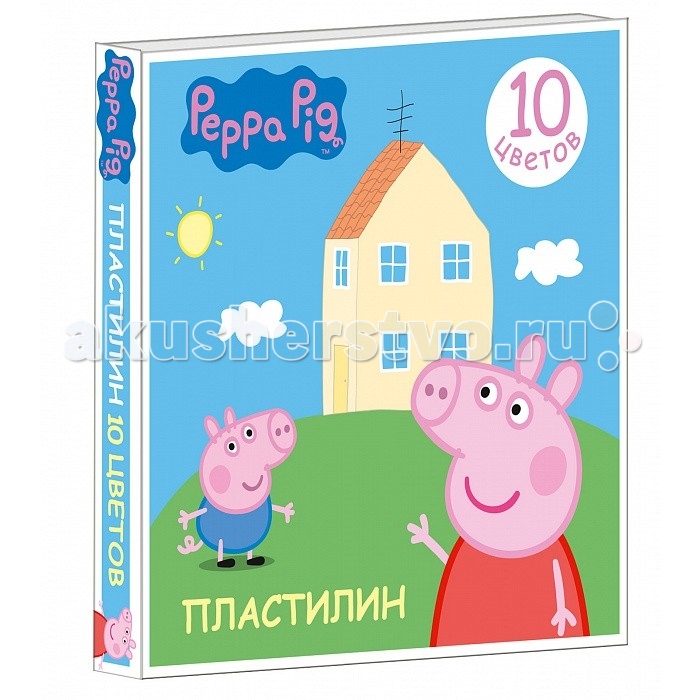 Peppa Pig Пластилин Свинка Пеппа 10 цветовПластилин Свинка Пеппа 10 цветов Peppa Pig Пластилин Свинка Пеппа 10 цветовПластилин Свинка Пеппа 10 цветовPeppa Pig Пластилин Свинка Пеппа 10 цветов 29603 Яркий и легко размягчающийся пластилин «Свинка Пеппа» поможет вашему малышу создать множество интересных поделок, а веселая свинка вдохновит кроху на новые творческие идеи. Лепить из этого пластилина – одно удовольствие: он обладает отличными пластичными свойствами, не липнет к рукам, не имеет запаха, безопасен при использовании по назначению. Смешивайте цвета, фантазируйте, экспериментируйте и развивайте своего малыша: лепка активно тренирует у ребенка мелкую моторику и умение работать пальчиками, развивает тактильное восприятие формы, веса и фактуры, совершенствует воображение и пространственное мышление. А главное – лепить фигурки в компании любимой героини невероятно весело! В наборе 10 цветов пластилина, которые легко смешиваются друг с другом. Товар сертифицирован. Срок годности не ограничен.<br>