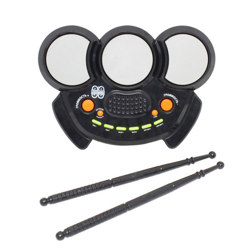 1 Toy Мини барабан Музыкальные игрушки 1 Toy. Детские игрушки и игры