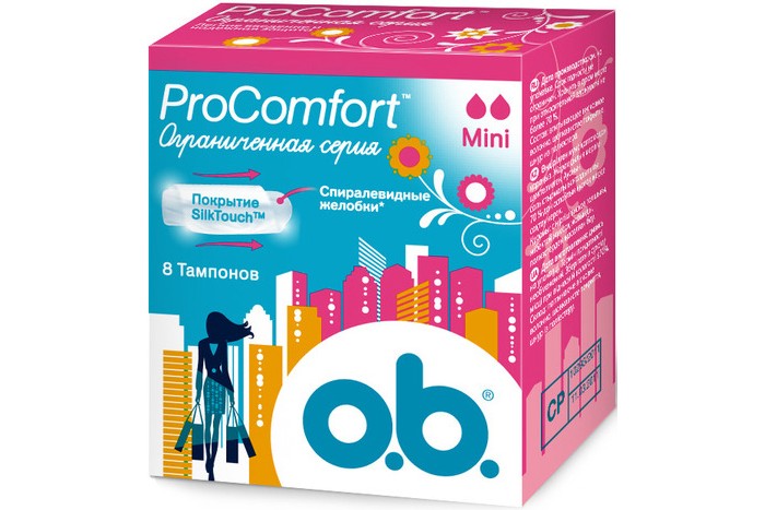 o.b. Тампоны ProComfort мини 8 шт.Тампоны ProComfort мини 8 шт. o.b. Тампоны ProComfort мини 8 шт.Тампоны ProComfort мини 8 шт.Тампоны ProComfort мини подойдут для тех, кто пользуется тампонами впервые, либо для использования при очень слабых выделениях. Натуральный компонент поможет сохранить необходимый уровень полезных бактерий, а спиралевидные желобки и покрытие SilkTouch обеспечат надежную защиту и оптимально комфортное введение.<br>